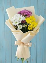 Букет цветов из:  Хризантемы в Тимонино