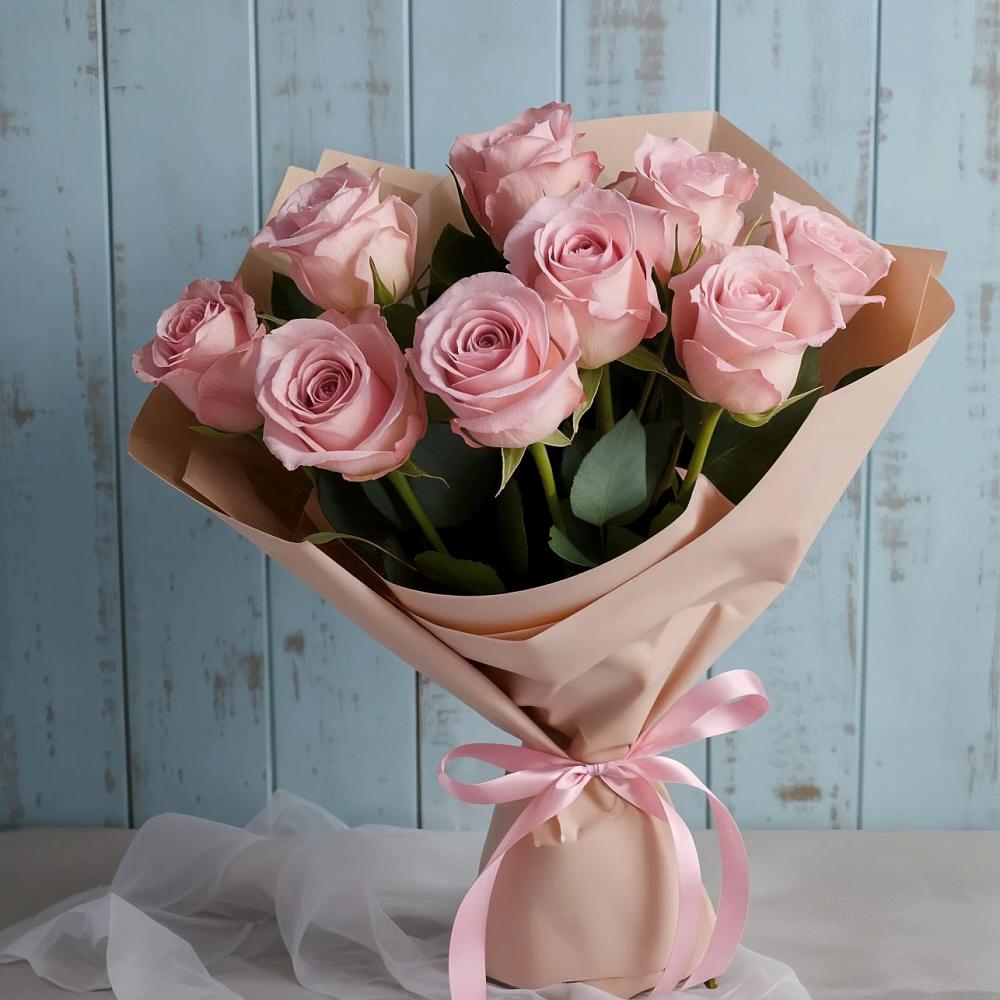 Букет цветов из: Розы в Тимонино