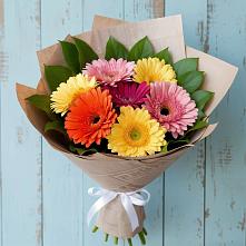 Букет цветов из:  Герберы #REPLACE_PRED# Тимонино
