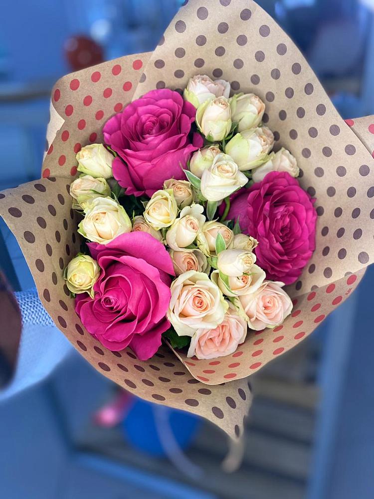 Букет цветов из: Розы в Тимонино