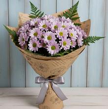 Букет цветов из:  Хризантемы #REPLACE_PRED# Тимонино