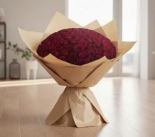 Букет 101 Красная роза в Тимонино