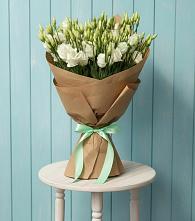 Букет цветов из:  Лизиантусы в Тимонино