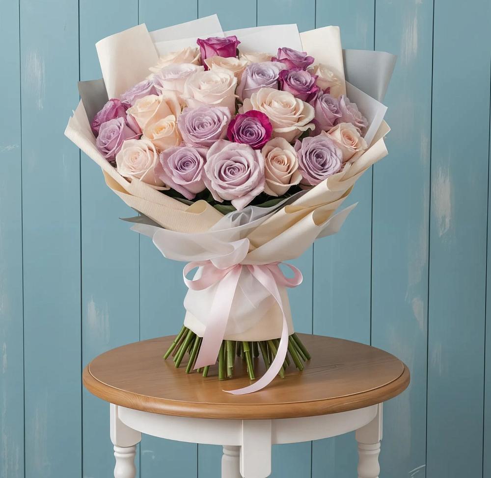 Букет цветов из: Розы в Тимонино