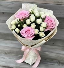 Букет цветов из:  Розы в Тимонино
