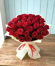 Букет 29 Красных роз в Тимонино