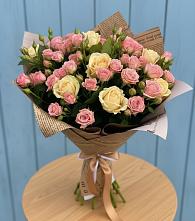 Букет цветов из:  Розы #REPLACE_PRED# Тимонино