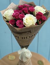 Букет цветов из:  Розы в Тимонино