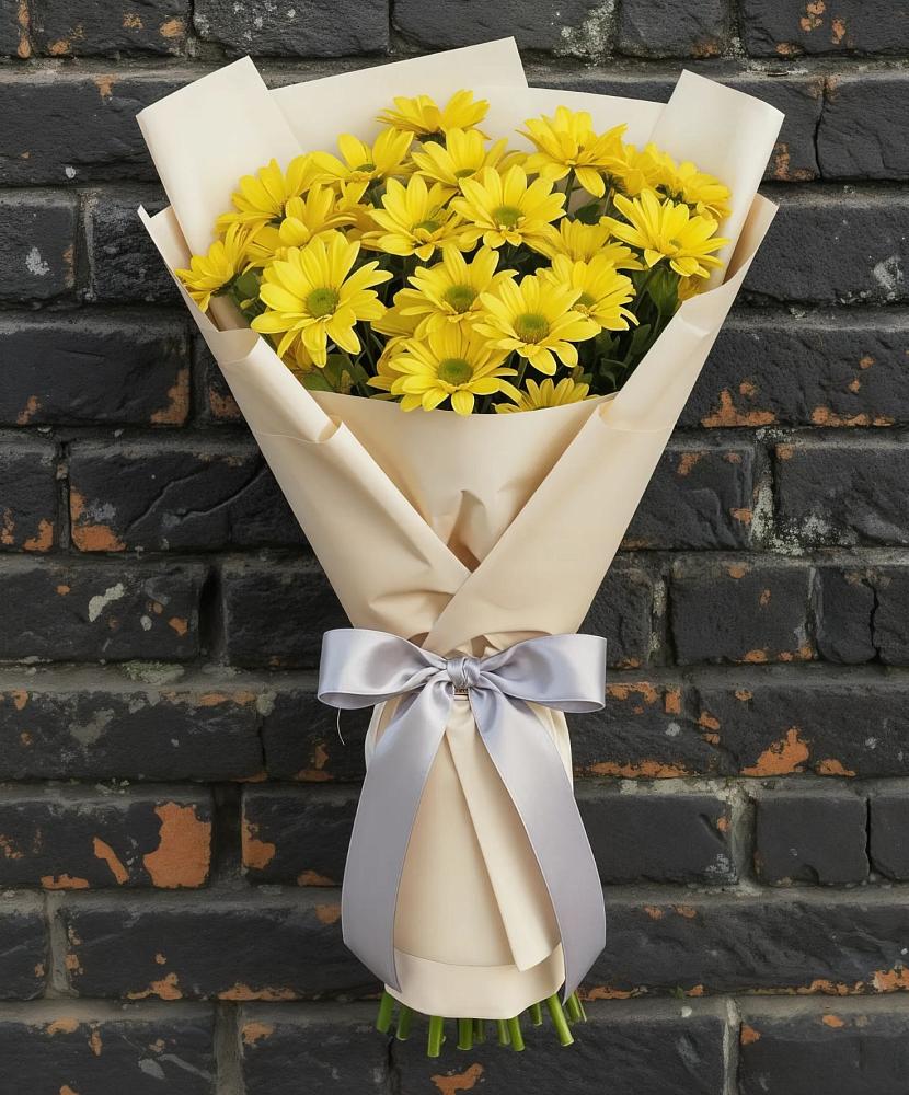 Букет цветов из: Хризантемы в Тимонино