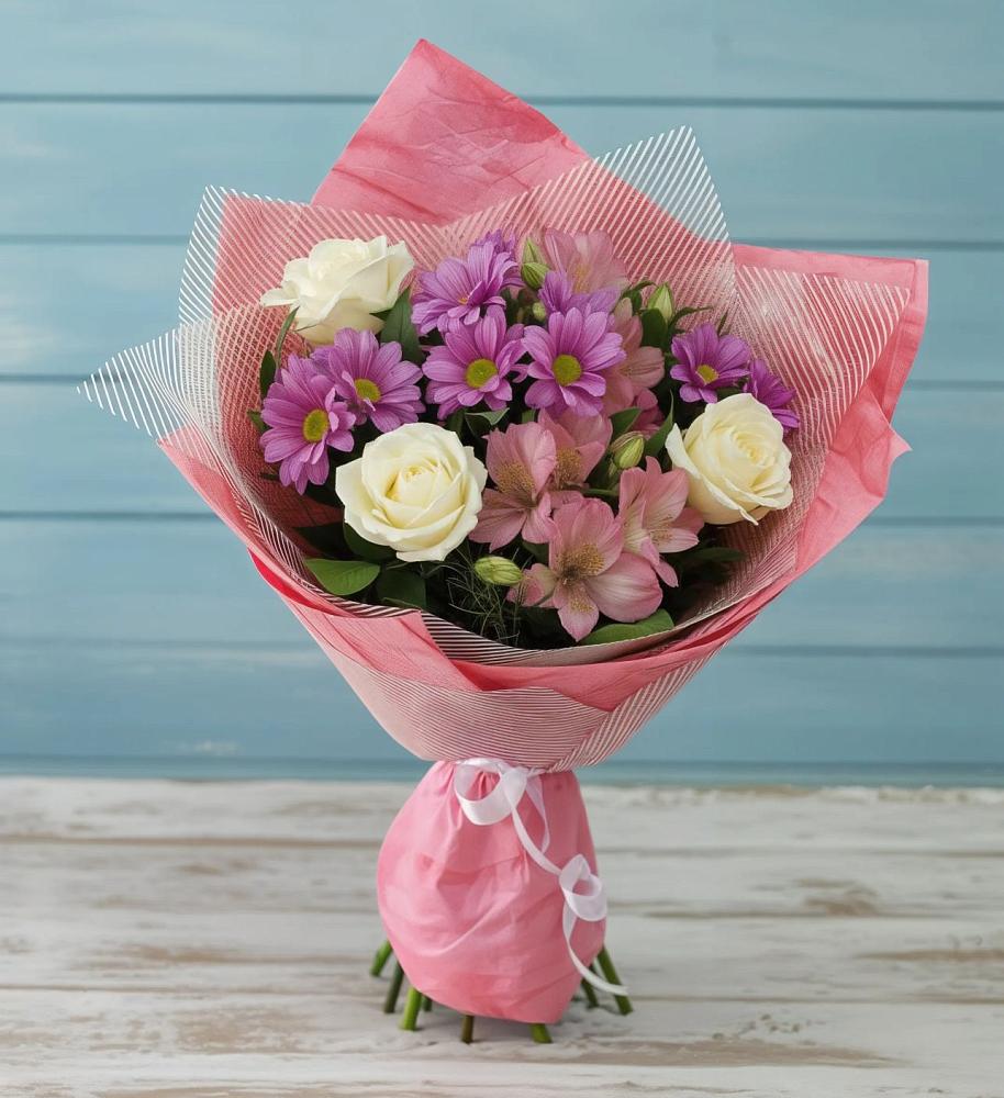 Букет цветов из: Герберы в Тимонино