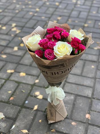 Букет цветов из: Розы в Тимонино