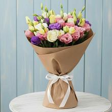 Букет цветов из:  Лизиантусы в Тимонино