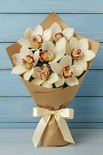 Букет цветов из:  Орхидеи и Розы в Тимонино